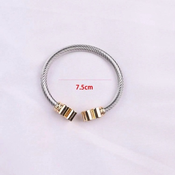 - CABLE ROPE TWIST BRACELET - Picture 2 of 4